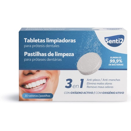 Очищающие таблетки для зубного протезирования и выписки с ментолом, Senti2 основы технологии зубного протезирования том 1