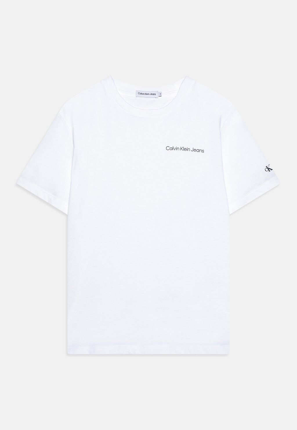 

Базовая футболка Chest Logo Unisex Calvin Klein Jeans, цвет bright white