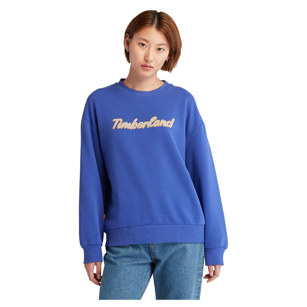 

Толстовка Timberland Logo Texture, синий