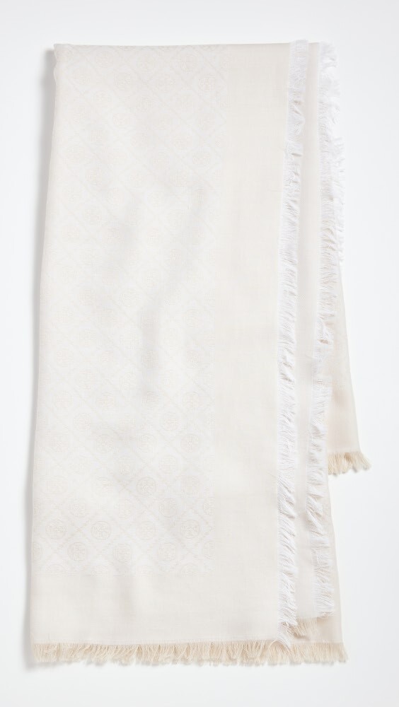 

Шарф Tory Burch T-Monogram Jacquard Traveler