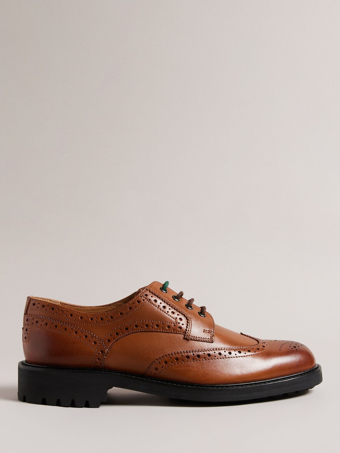 

Кожаные туфли-броги Felixes Ted Baker, тан