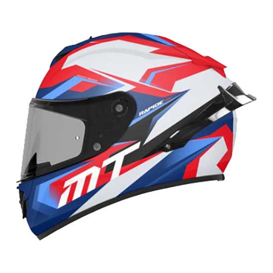 Шлем полнолицевой MT Helmets Rapide Pro Fugaz I5, разноцветный