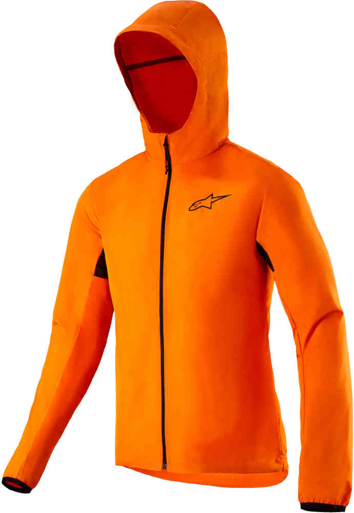 Складная велосипедная куртка Steppe Windshell Alpinestars, апельсин велосипедная куртка alpinestars nevada черный