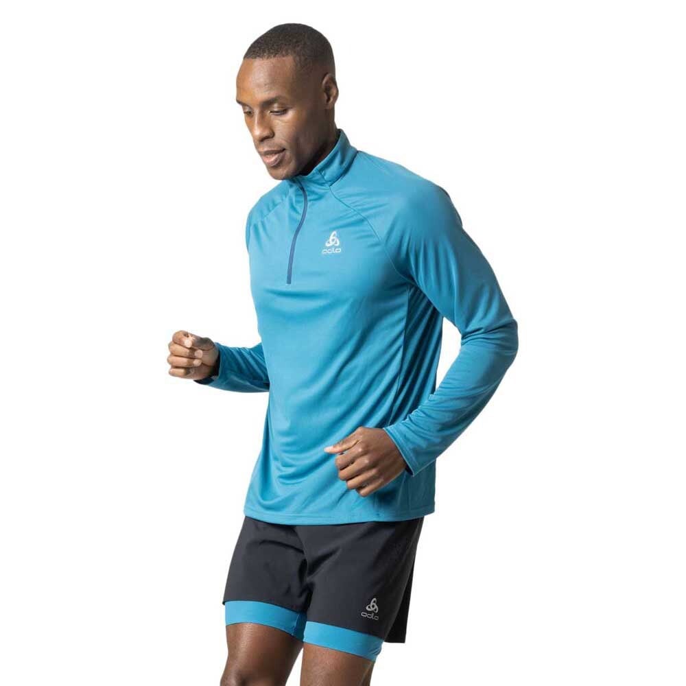 

Футболка Odlo Essential Half Zip, синий