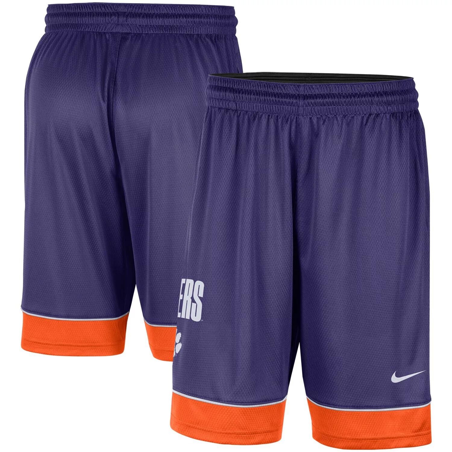 

Мужские фиолетовые шорты Clemson Tigers Fast Break Performance Nike