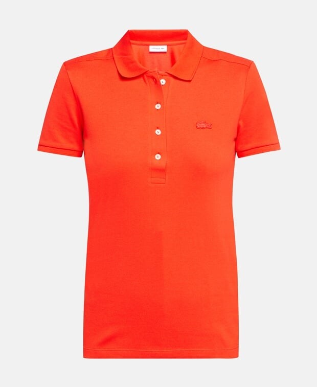 

Рубашка поло Lacoste, светло-красный