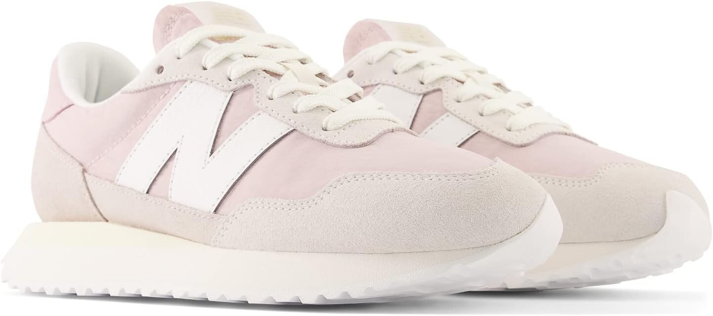 

Кроссовки 237v1 New Balance, цвет Sea Salt/Stone Pink