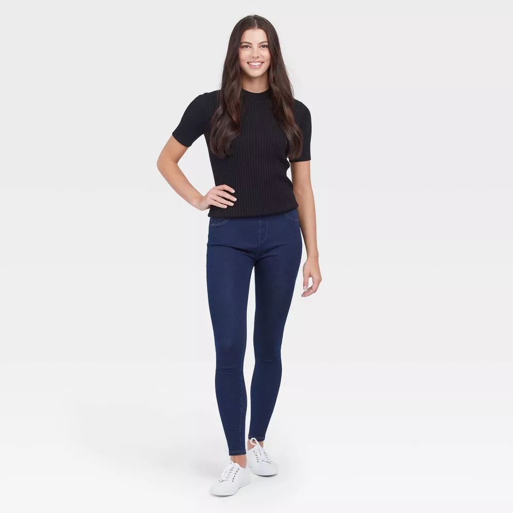 

Женские облегающие леггинсы из денима Assets by Spanx, цвет Medium Wash