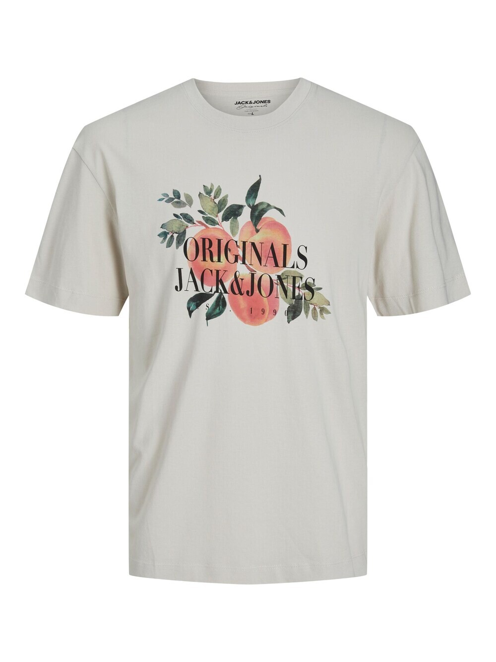

Футболка JACK & JONES Flores, бежевый