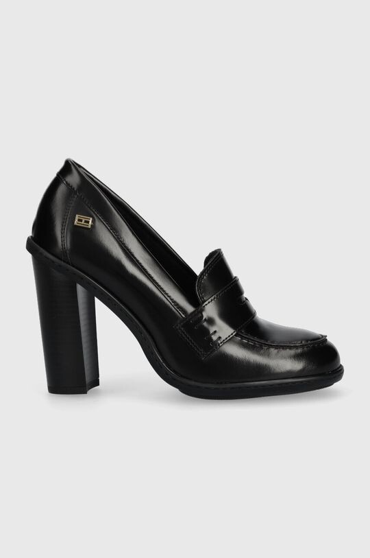 

Кожаные туфли TOMMY ESSENTIAL LOAFER PUMP Tommy Hilfiger, черный