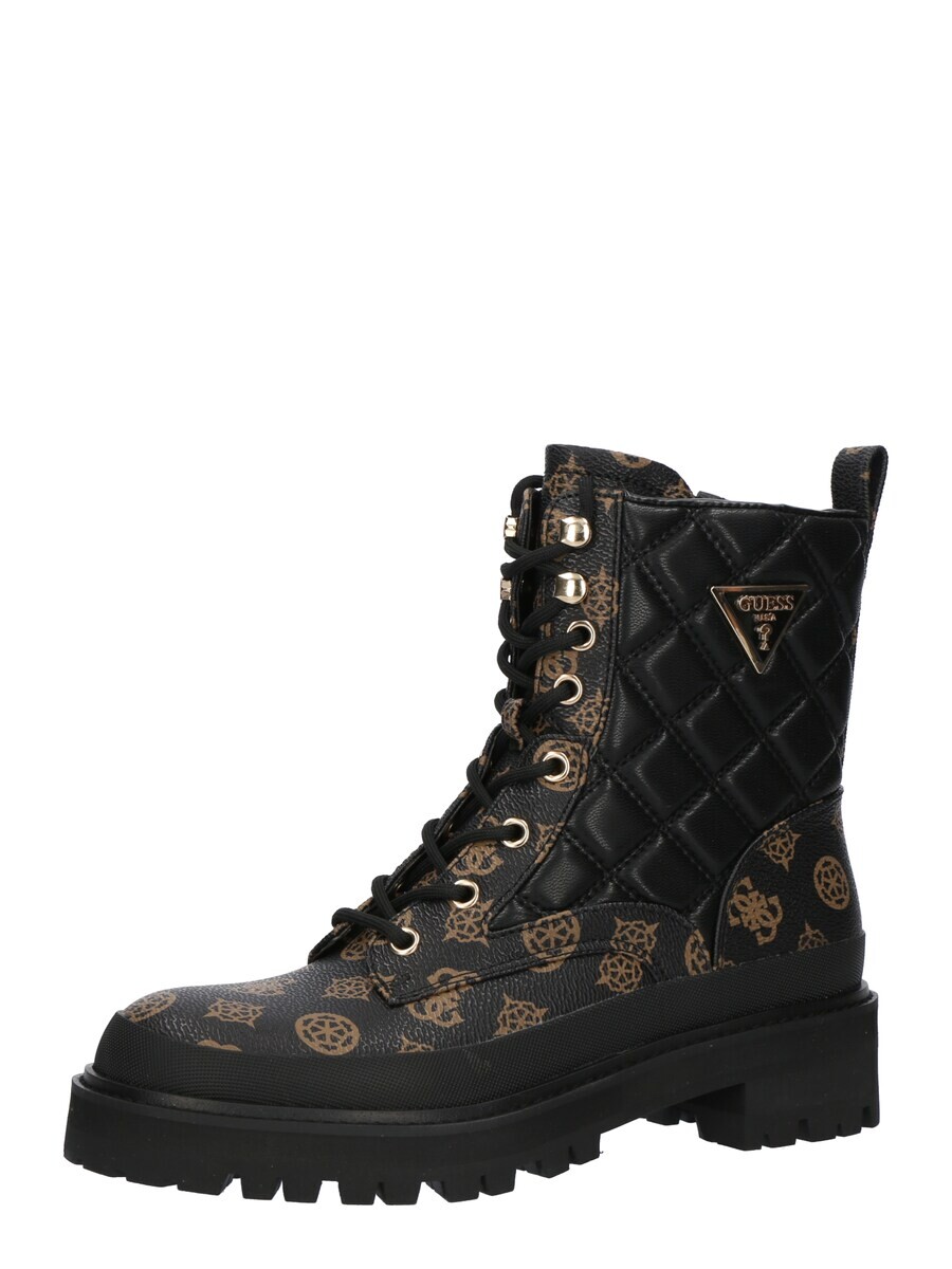 

Ботинки GUESS Lace-Up Ankle Boots BADAE2, черный