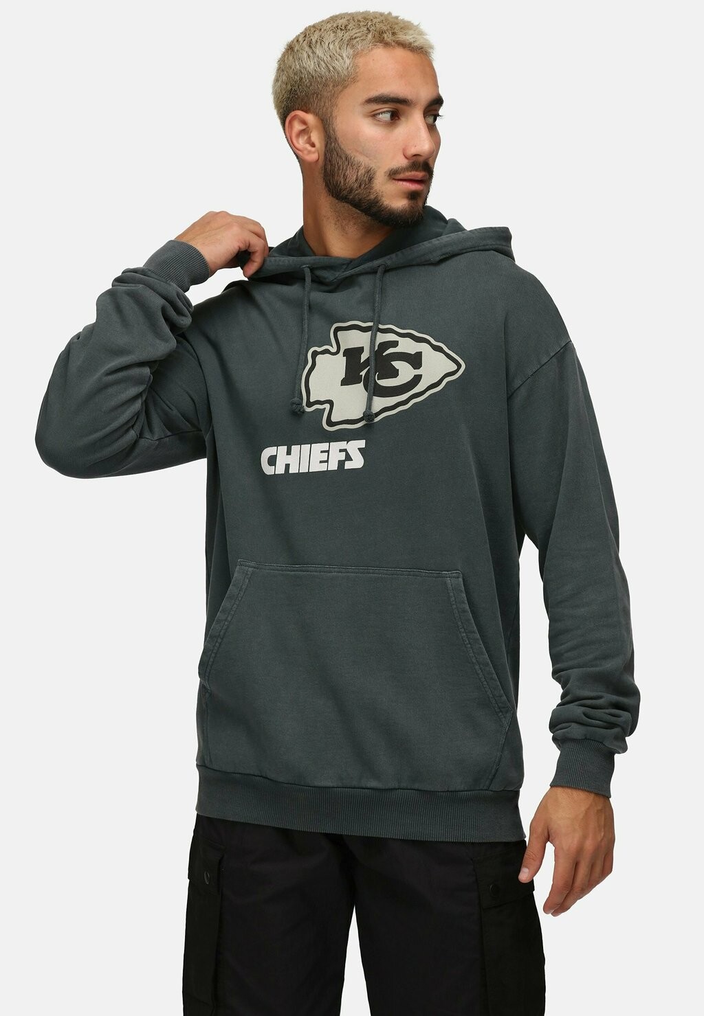 

Толстовка CHROME KANSAS CITY CHIEFS WASHED Re:Covered, цвет black