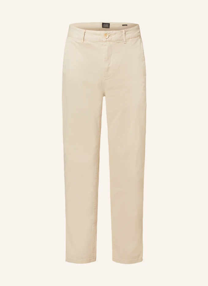 

Брюки чиносы обычного зауженного кроя Scotch & Soda, бежевый