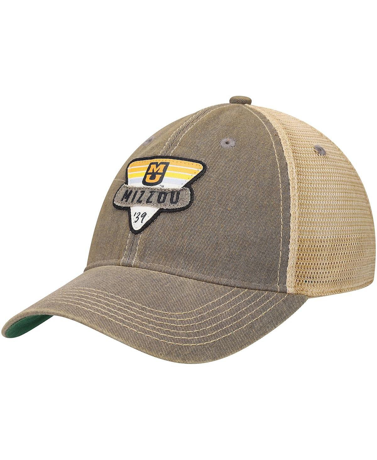 

Мужская серая кепка Missouri Tigers Legacy Point Old Favorite Trucker Snapback Legacy Athletic