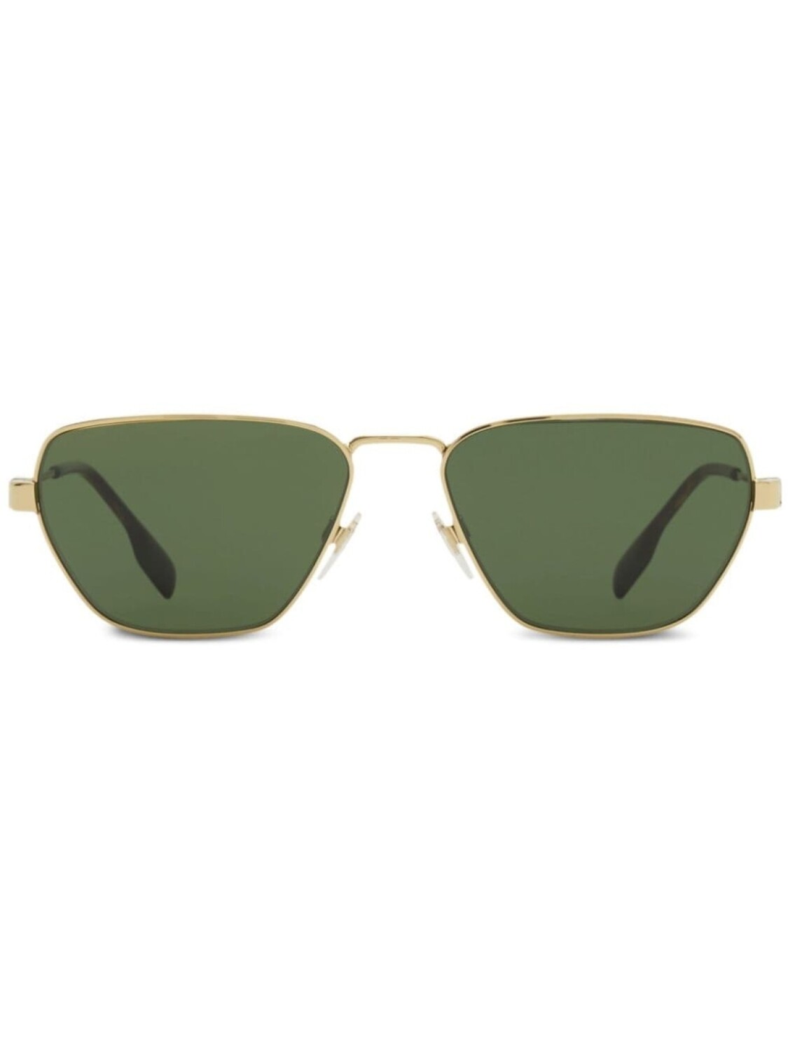 

Солнцезащитные очки Icon в геометричной оправе Burberry Eyewear, золотистый