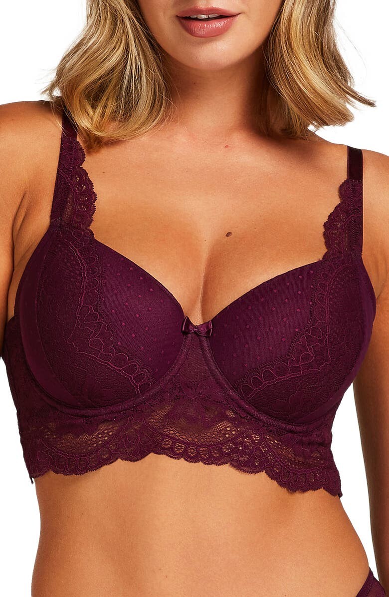

Удлиненный бюстгальтер с подкладками на косточках Tracey HUNKEMÖLLER