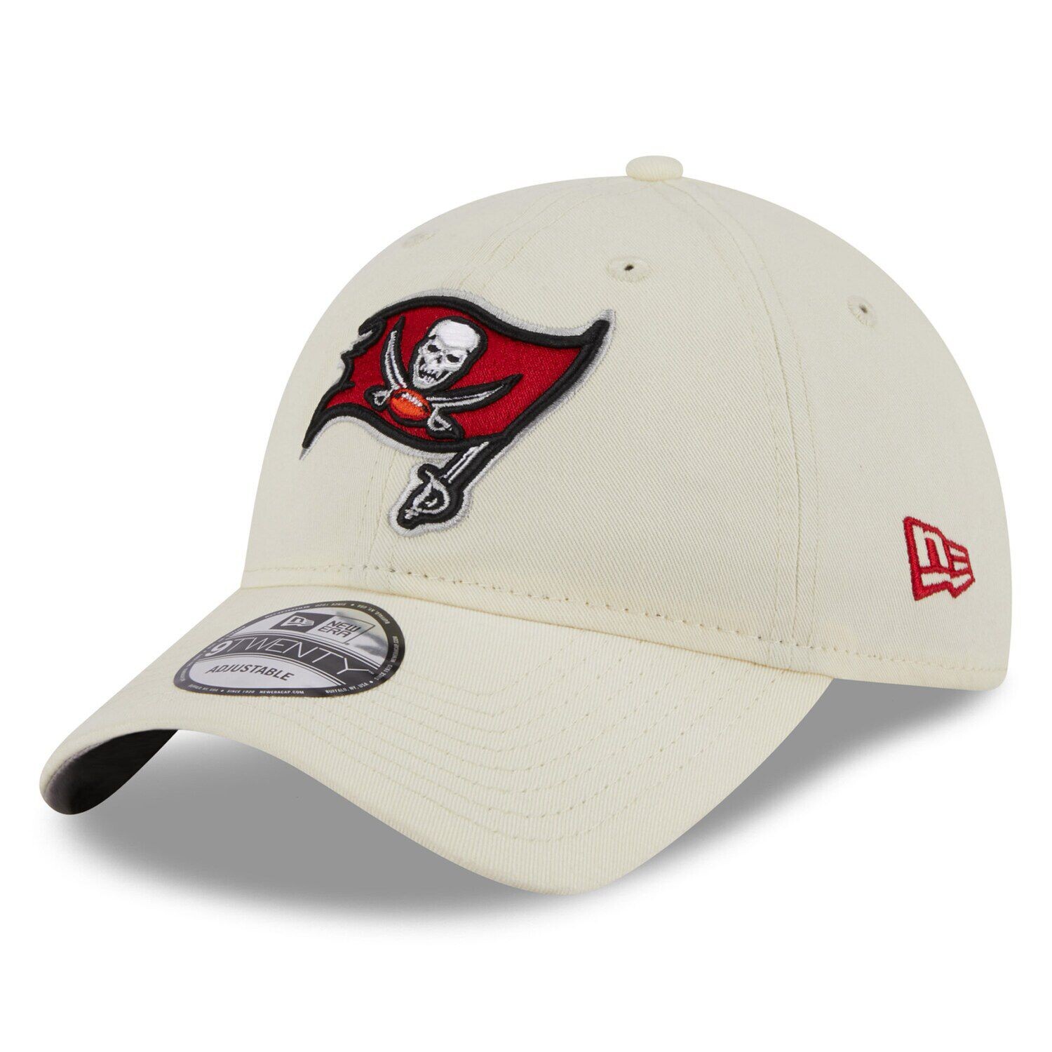 

Мужская регулируемая кепка New Era Cream Tampa Bay Buccaneers Core Classic 2.0 9TWENTY