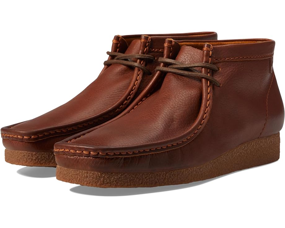 цена Ботинки Clarks Shacre Boot, цвет Tan Tumbled Leather