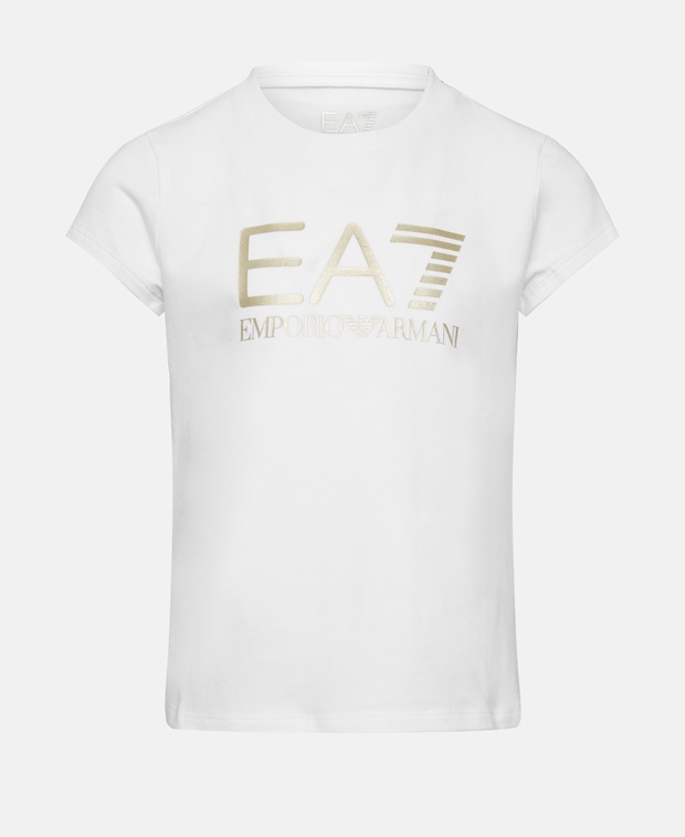 

Футболка EA7 Emporio Armani, белый