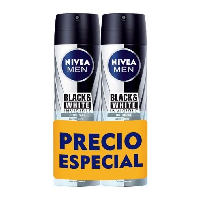 Дезодорант Men Invisible For Black & White Deo Spray Nivea, 200 дезодорант men invisible for black