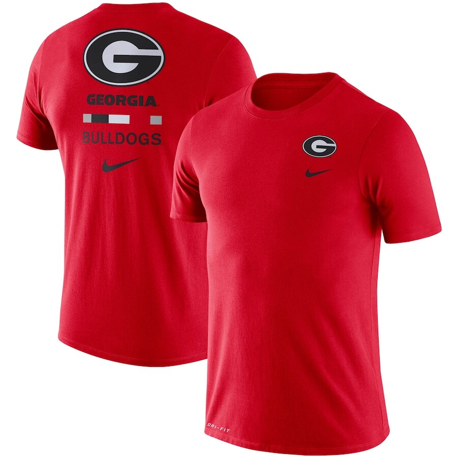 

Футболка с коротким рукавом Nike Georgia Bulldogs, красный