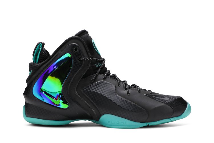 

Кроссовки Nike Lil Penny Posite 'Black Hyper Jade', черный