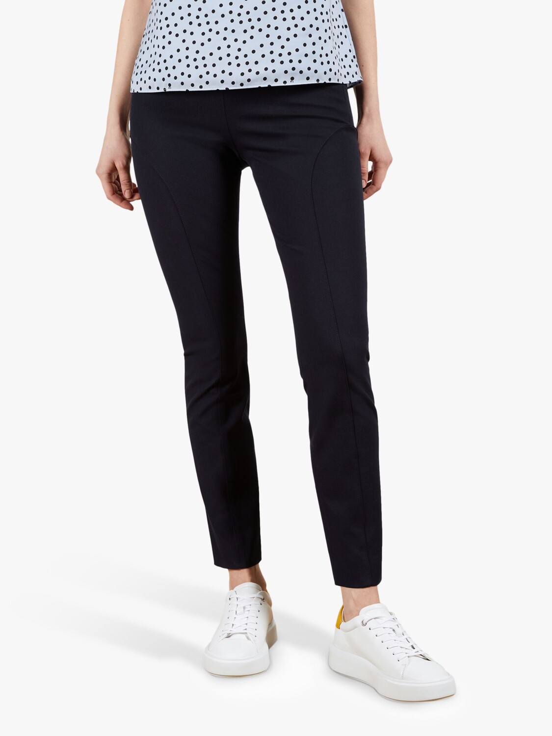 

Брюки до щиколотки Ted Baker Calya Grazer, темно-синие, Синий