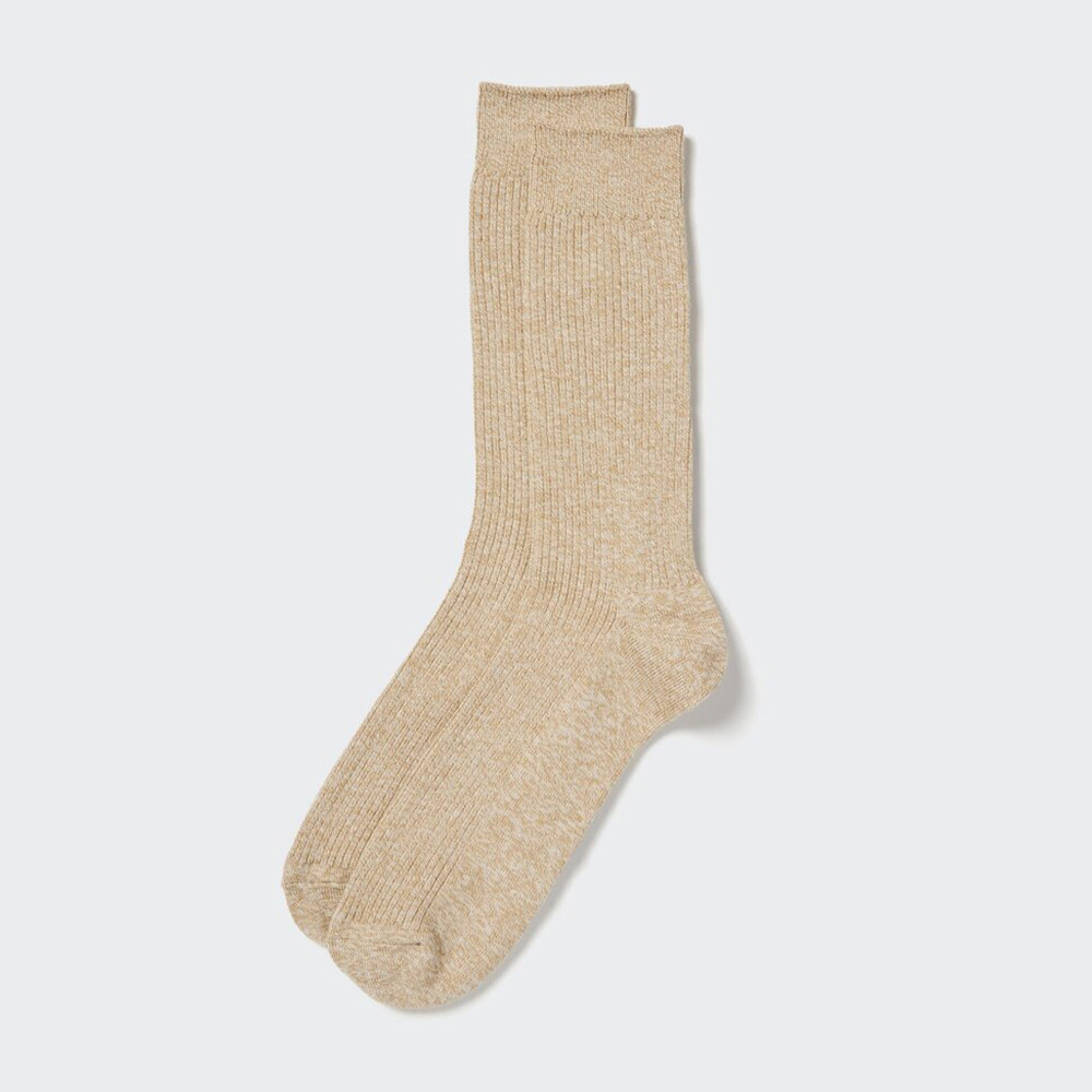 

Мужские носки Uniqlo однотонные, хаки
