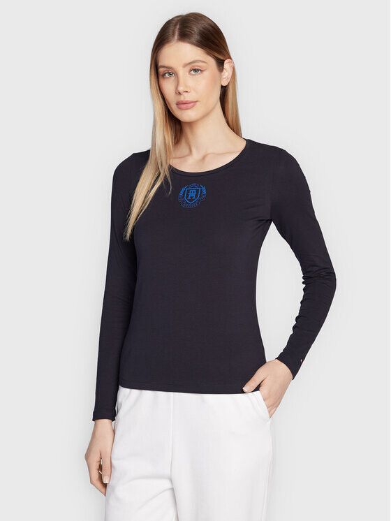 

Узкая блузка Tommy Hilfiger, синий