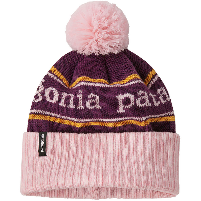 Детская шапка Powder Town Patagonia, фиолетовый шапка бини powder town с помпоном детская patagonia черный