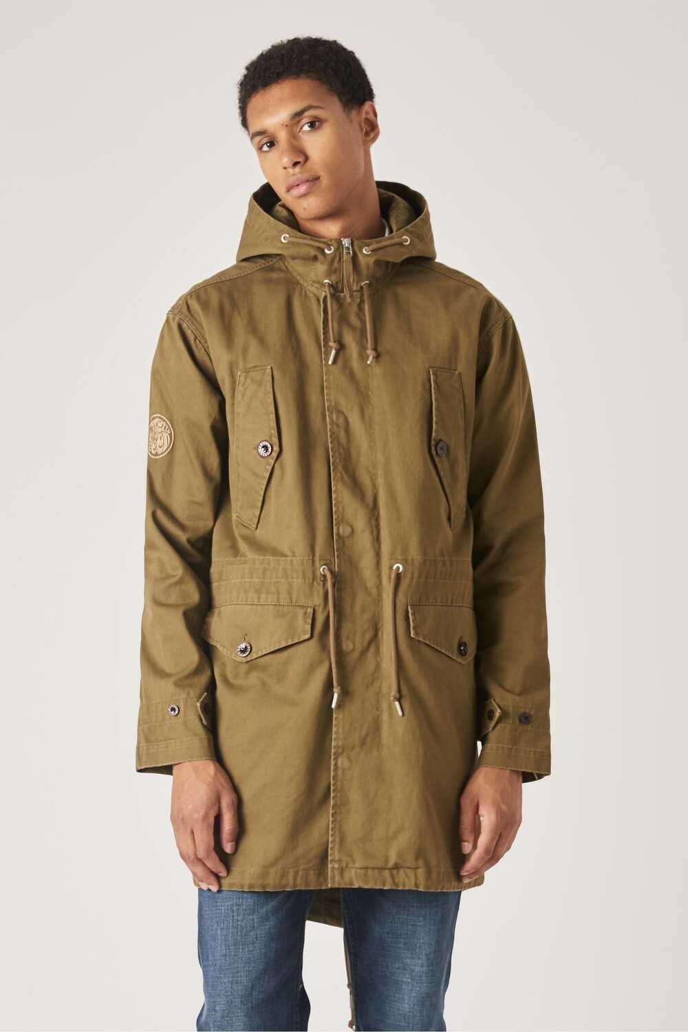 

Красивая зеленая куртка Lomas Parka Pretty Green, зеленый
