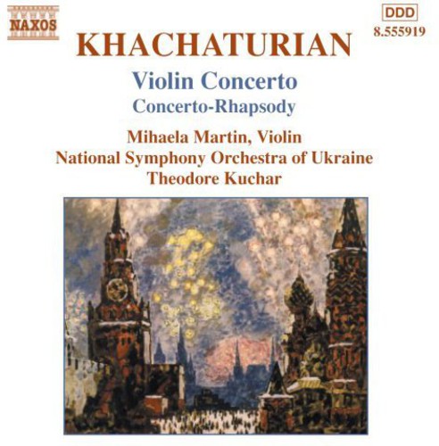 

CD диск Khachaturian / Martin / Kuchar / Nat'L So Ukraine: Violin Concertos