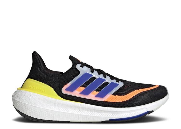 

Кроссовки Adidas ULTRABOOST LIGHT 'BLACK BLUE YELLOW', черный