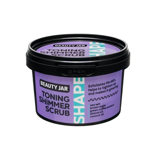 Осветляющий скраб для тела, 360 г Beauty Jar, Toning Shimmer Scrub