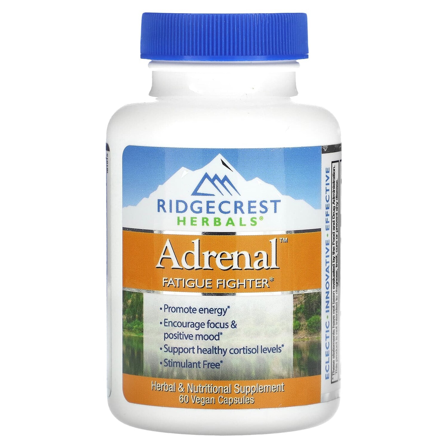 

Adrenal, Fatigue Fighter, 60 Veggie Caps, RidgeCrest Herbals