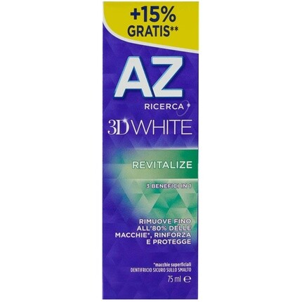 

Зубная паста 3D White Revitalize 75 мл, Az
