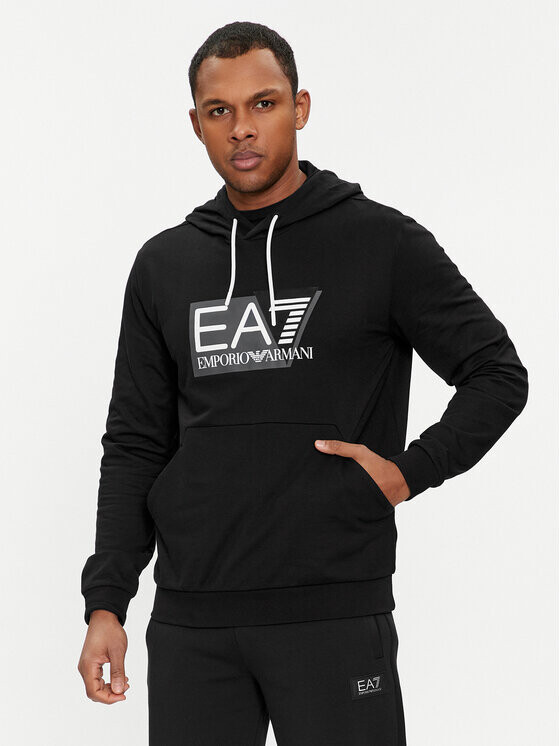 

Толстовка обычного кроя Ea7 Emporio Armani, черный