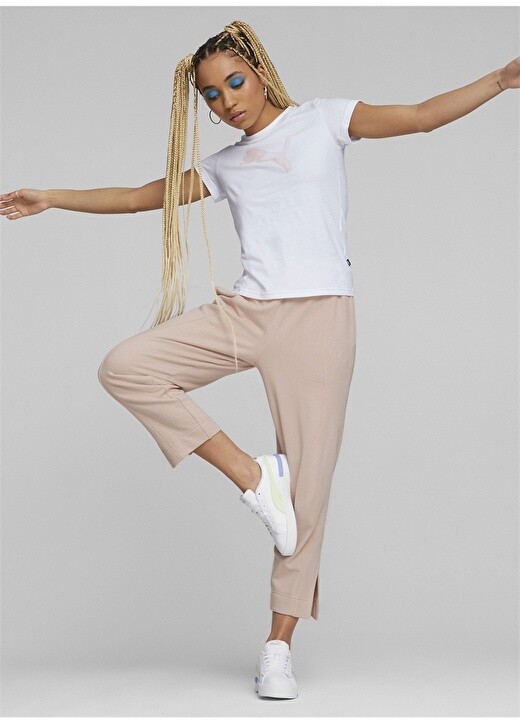 

Нормальные розовые женские спортивные штаны Puma