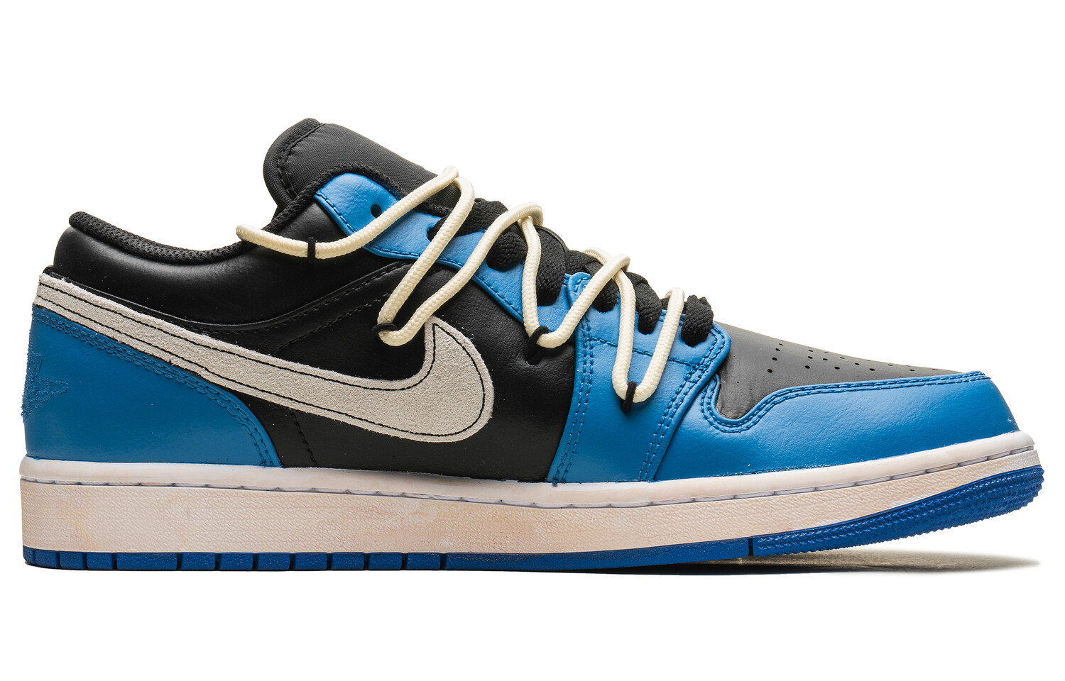 

Кроссовки Air Jordan 1 Vintage Basketball Shoes Men Low-top White/Black/Blue, голубой, Синий, Кроссовки Air Jordan 1 Vintage Basketball Shoes Men Low-top White/Black/Blue, голубой