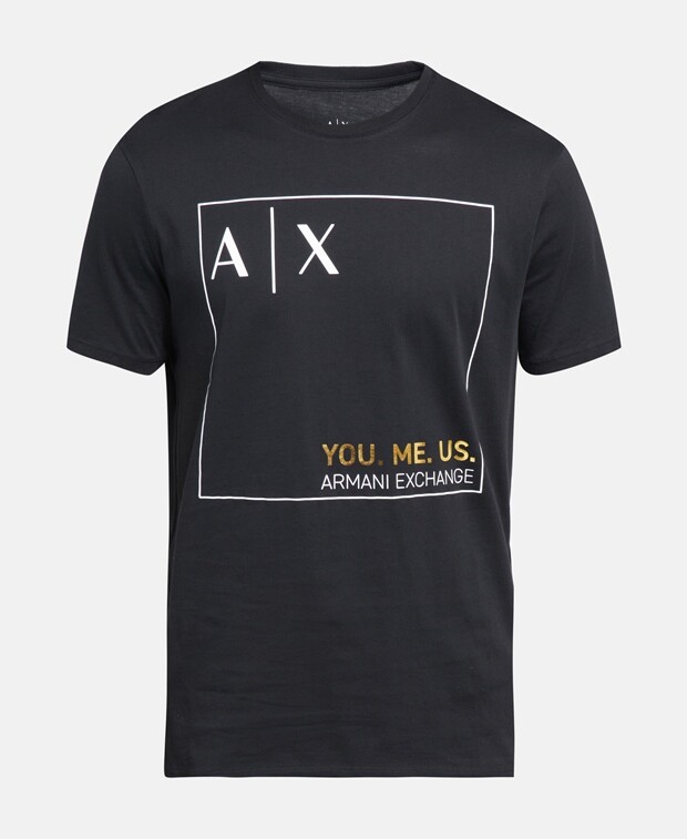 

Футболка Armani Exchange, черный