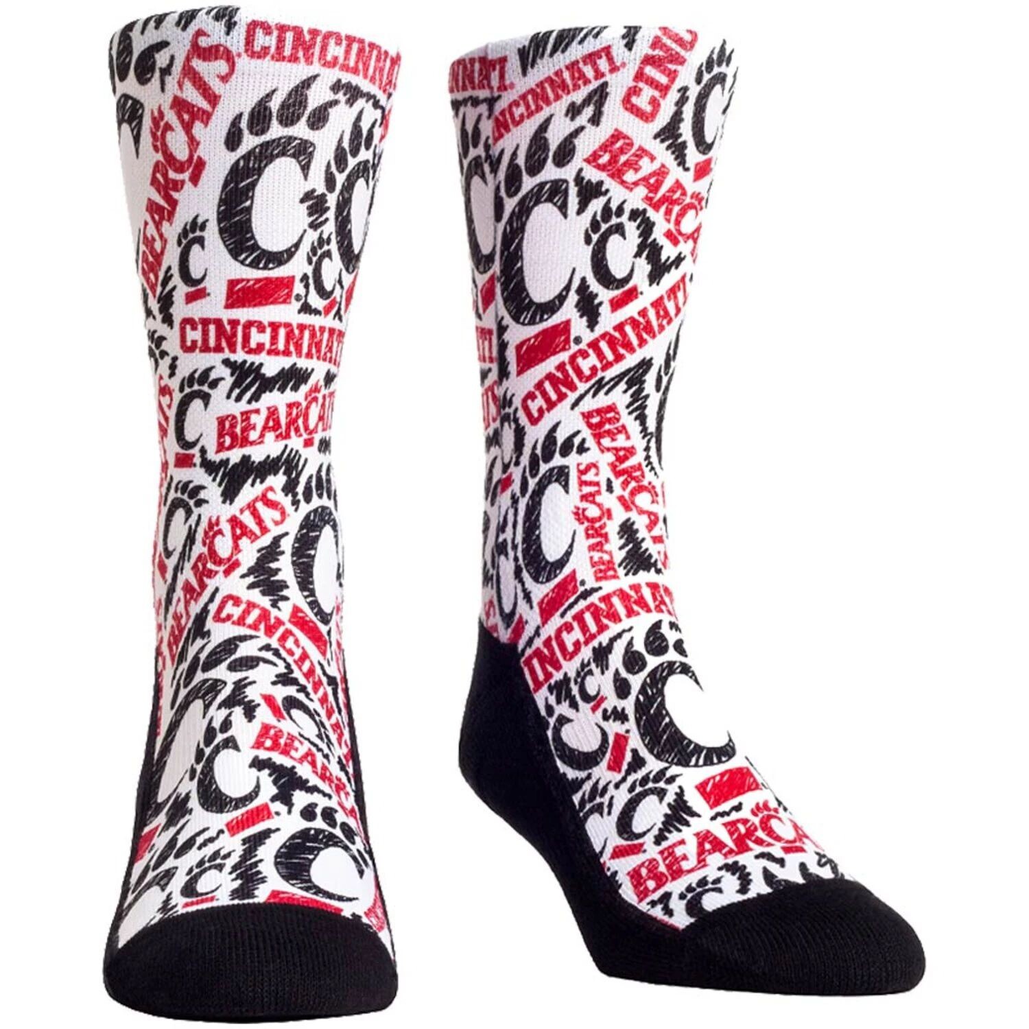 

Женские носки Rock Em Носки Cincinnati Bearcats с логотипом Sketch Crew