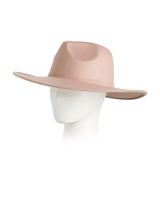 

Шляпа Федора с широкими полями из искусственного фетра San Diego Hat, цвет Camel