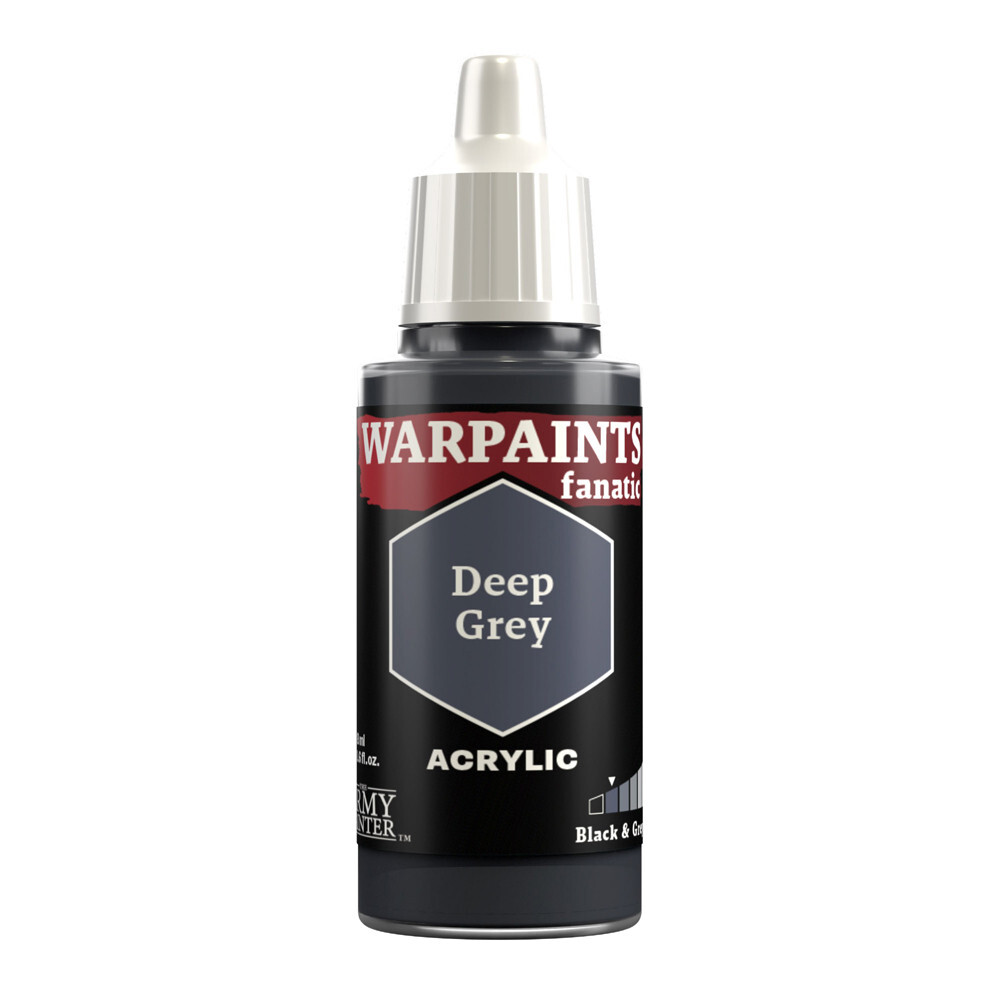 

Аксессуары Army Painter Warpaints Fanatic: Deep Grey (18ml)