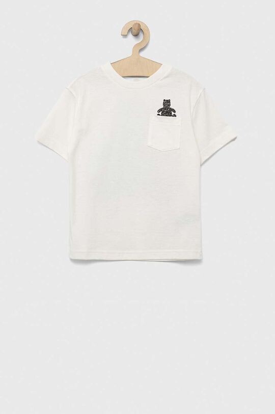 

Хлопковая футболка для детей Gap, белый