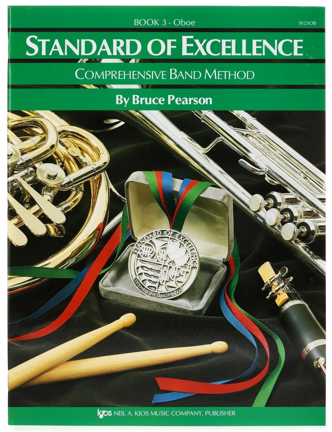 

Книга 3 комплексного метода оркестра Kjos Standard of Excellence - Гобой