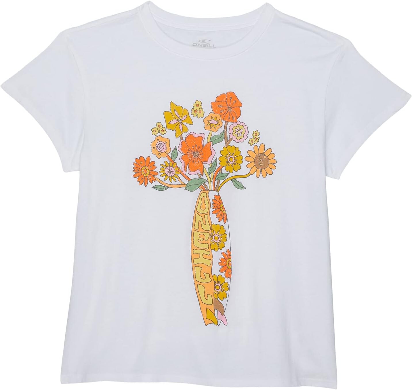 

Футболка O'Neill Flower Babe T-Shirt, белый