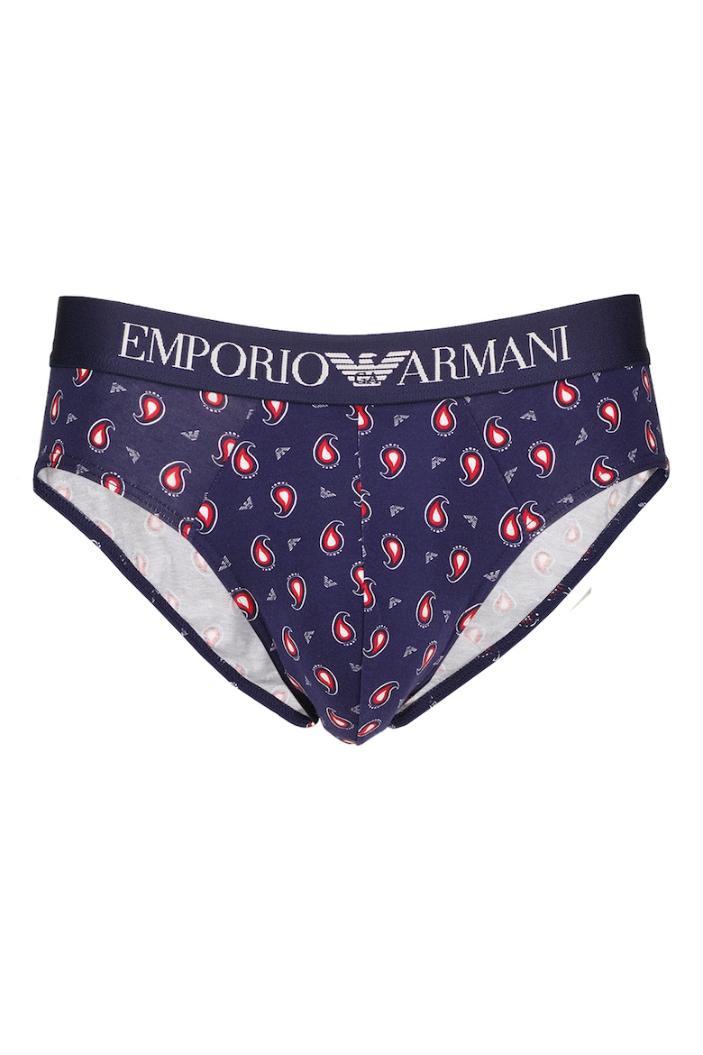 Боксеры с логотипом на талии Emporio Armani Underwear, красный