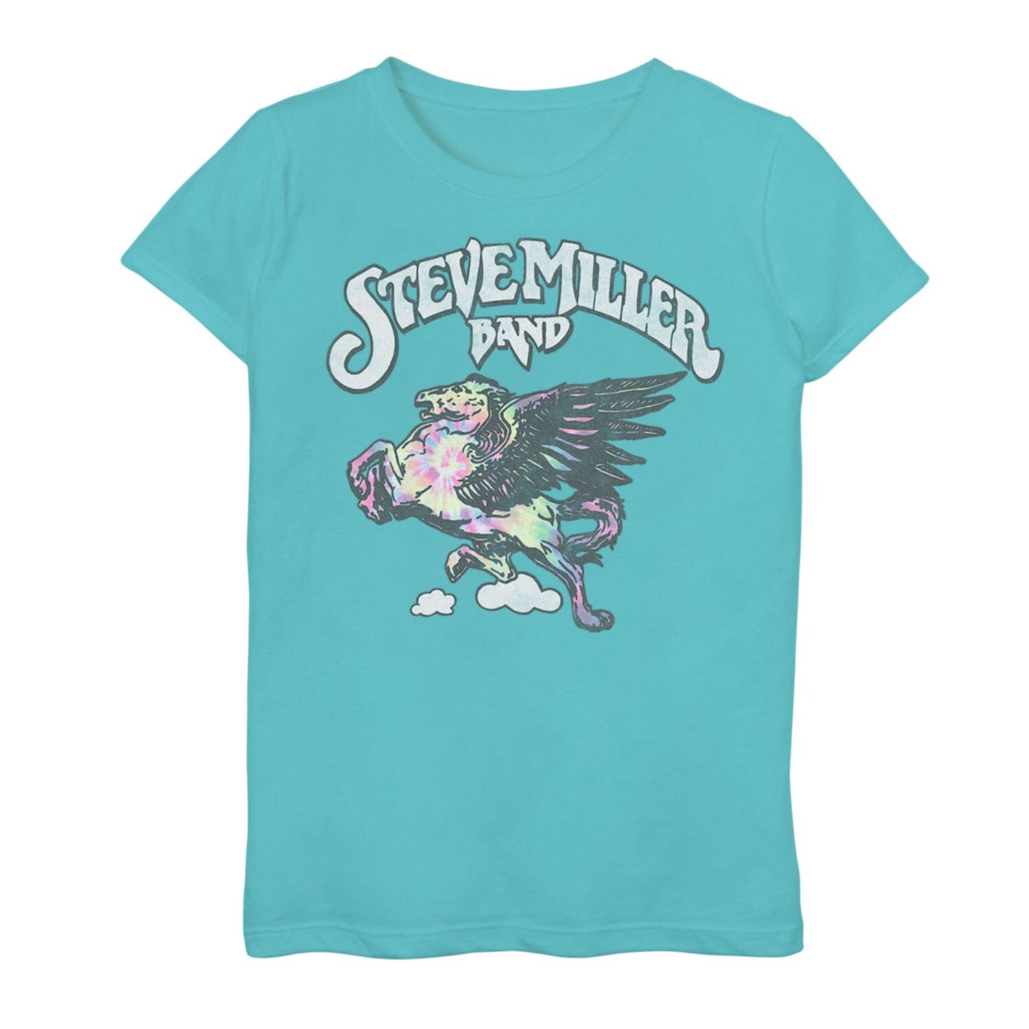 

Футболка с логотипом Steve Miller Band Tie Dye для девочек Licensed Character