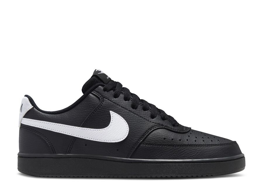 

Кроссовки Nike Court Vision Low 'Black White', черный
