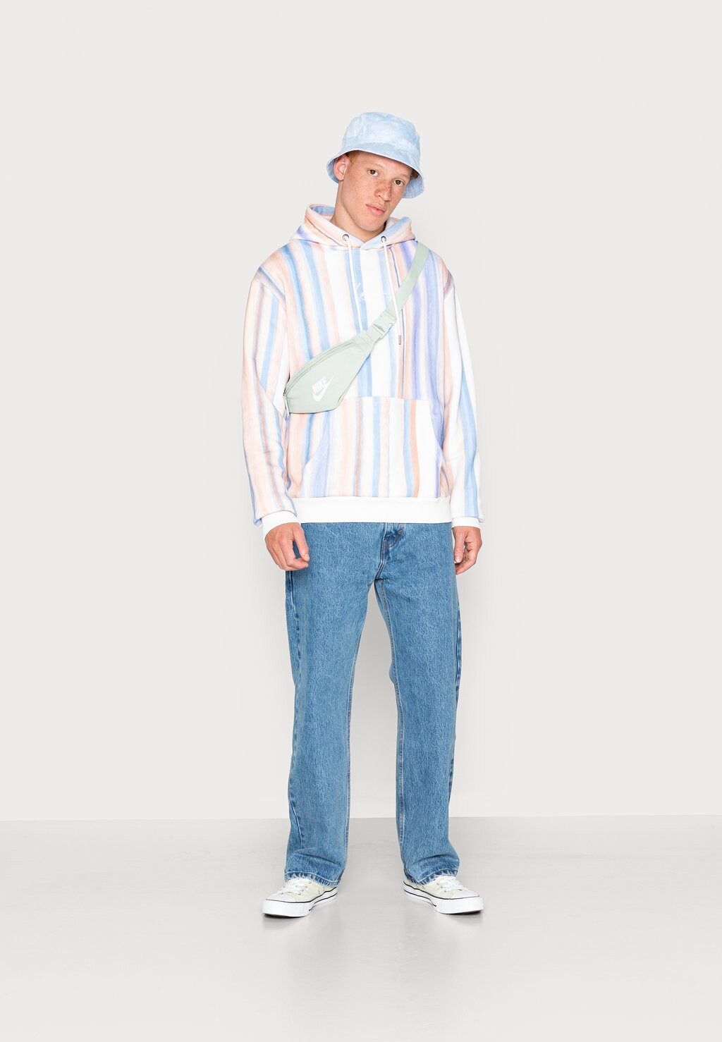 

Худи HOODIE UNISEX Karl Kani, абрикос